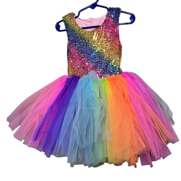 Sparkly Sequin Tutu Dress - Girls Size 2T - Adorable! - Picture 2 of 4